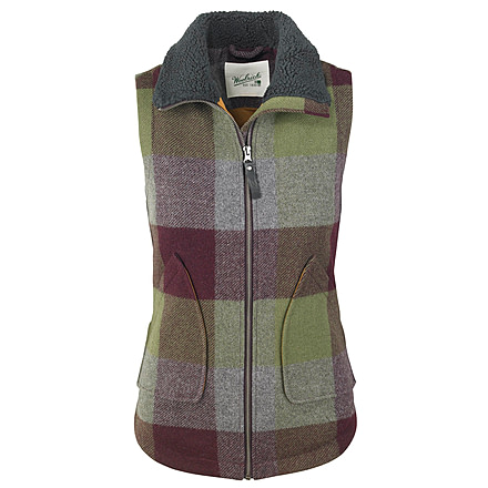 Woolrich Women's Giant Buffalo Wool Vest II, Cool Gray, M 18582-CGY-COOLGRAY-M-DEMO