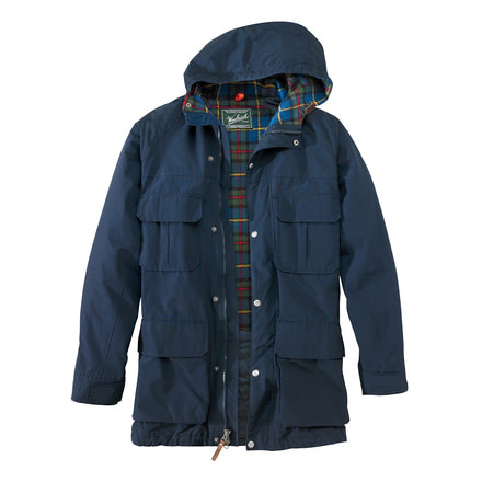 Woolrich Wool Lined Mountain Parka - Men's-Deep Navy-Large