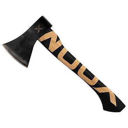 WOOX VOLANTE Axe, Carbon Steel Blade, Black Hickory, Black/Wood, BU.AXE002.01