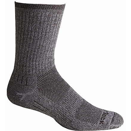 Wrightsock Escape Crew Socks, Granite, Medium, 9562.1901