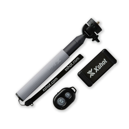 Xshot Deluxe Selfie Kit with Remote-Black
