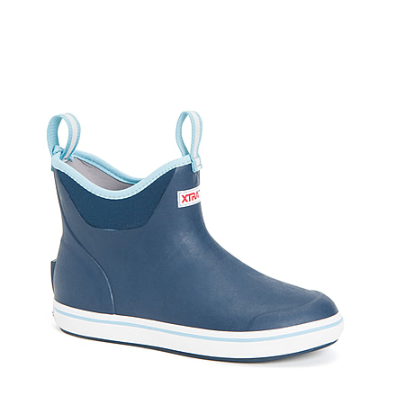 Xtratuf 6 in Ankle Deck Boot - Women's, Navy, 7, XWAB-201-NVY-070