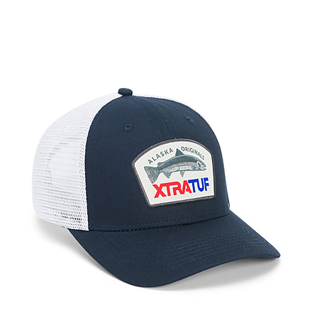 Xtratuf Alaska Originals Trucker Cap - Unisex, Navy/White, One Size, XAC-201-NVY-OS