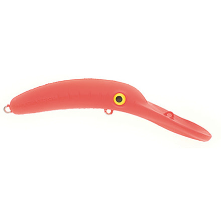 Yakima Bait Mag Lip Trolling Plug 2.0, Fluorescent Red, 2in, 9551U-FLR