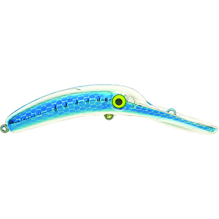 Yakima Bait Mag Lip Trolling Plug 3.0, Metallic Silver Blue Scale, 3in, 7/32oz, 9571U-MSBS