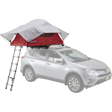 Yakima SkyRise Car Top Tent - 3 Person, 3 Season-Red
