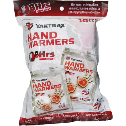 Yaktrax Hand Warmers 10 Pack 7328