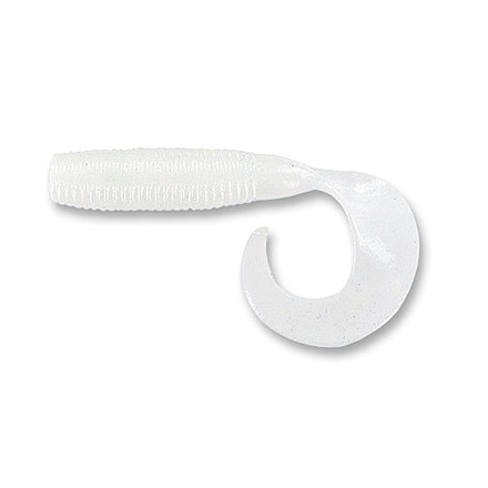 Yamamoto Baits Single Tail Grub 5in, 20pk, Cream White, 18-20-036