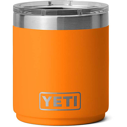 Yeti Rambler 10 oz Lowball w/Magslider Lid, King Crab Orange, 21071502619