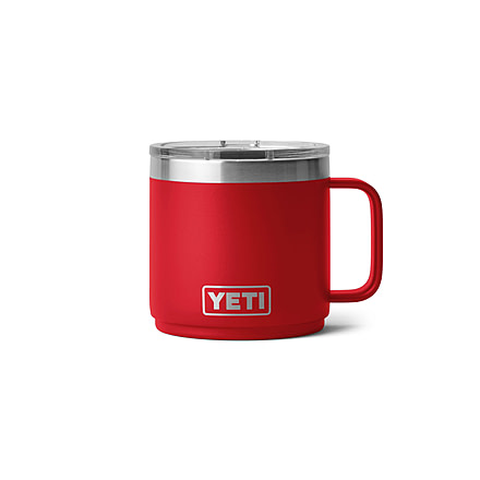Yeti Rambler 14 oz Mug with MagSlider Lid, Rescue Red, 21071501386