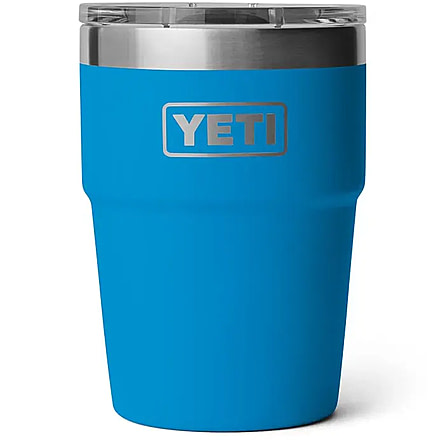 Yeti Rambler 16 oz Stackable Pint w/Magslider Lid, Big Wave Blue, 16 oz, 21071502854