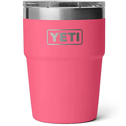 Yeti Rambler 16 oz Stackable Pint w/Magslider Lid, Tropical Pink, 16 oz, 21071503025