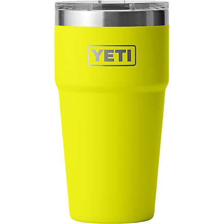 Yeti Rambler 20 oz Stackable Cup w/Magslider Lid, Firefly Yellow, 20 oz, 21071504711
