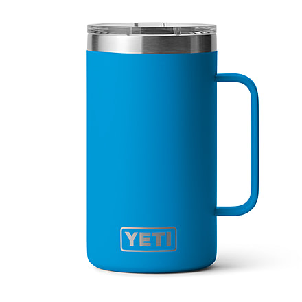 Yeti Rambler 24 oz Mug with MagSlider Lid, Big Wave Blue, 21071502677