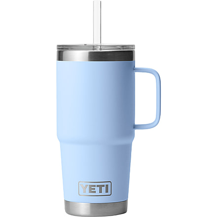 Yeti Rambler 25 oz Straw Mug, Big Sky Blue, 25 oz, 21071504647