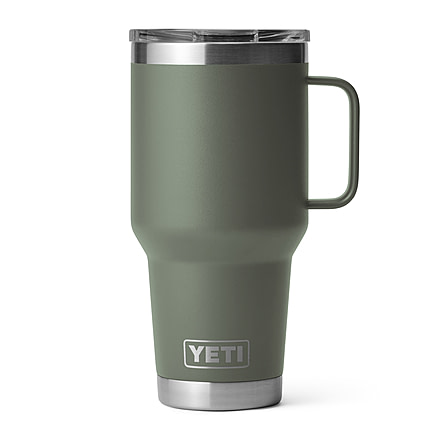 Yeti Rambler 30oz Travel Mug w/ Magslider Lid, Camp Green, 21071501694