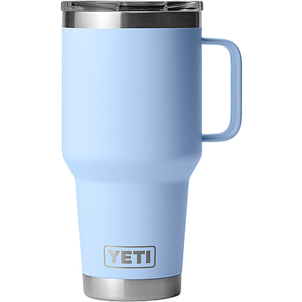 Yeti Rambler 30 oz Travel Mug w/Stronghold Lid, Big Sky Blue, 30 oz, 21071504650