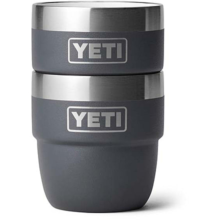 Yeti Rambler 4 oz Espresso Cup - 2 Pack, Charcoal, 4 oz, 21071501860