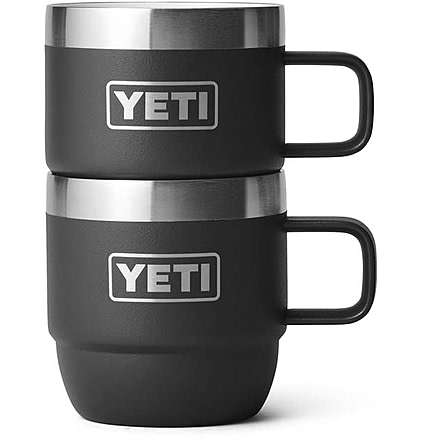 Yeti Rambler 6 oz Espresso Cup - 2 Pack, Black, 6 oz, 21071503788
