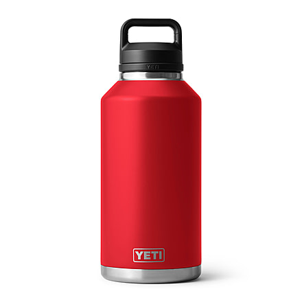 Yeti Rambler 64 Oz Bottle Chug, Rescue Red, 64 oz, 21071503855