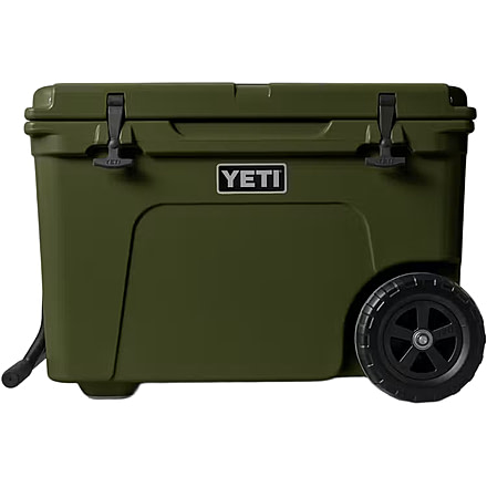 Yeti Tundra Haul Wheeled Hard Cooler, Olive, 10060450009