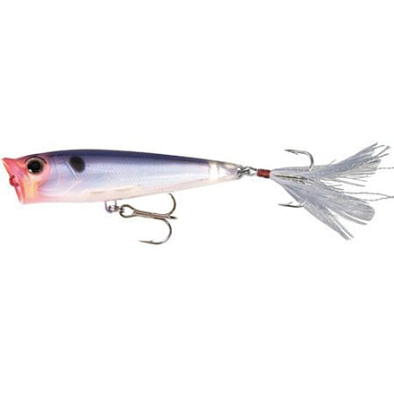 Yo-Zuri 3D Popper 1/4oz, 2-1/2 in, Nat Pearl Blue, F687-NPB