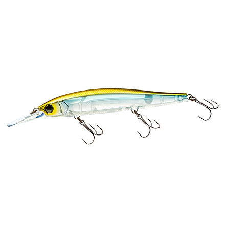 Yo-Zuri 3DB Jerkbait 110 Suspending Lure, 110mm, 4-3/8in, Ghost Pear Shad, R1355 GSPS