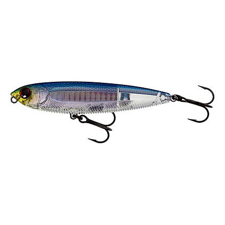 Yo-Zuri 3DB Pencil Lure, 100mm, Prism Silver/Blue, R1100 PSB