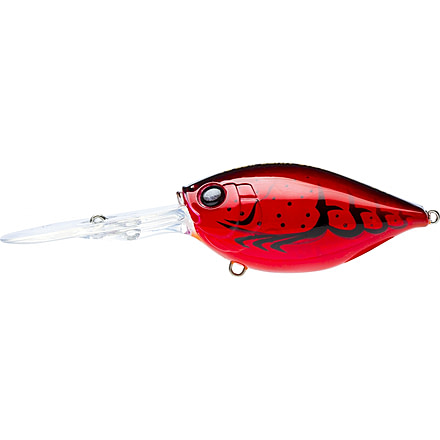 Yo-Zuri 3DR-X Deep Diver Lure, 50mm, Red Crawfish, R1442 RCF