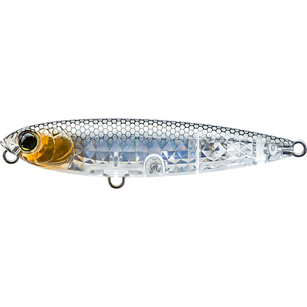Yo-Zuri 3DR-X Pencil Lure, 75mm, Prism Ghost Shad, R1434 PGSH