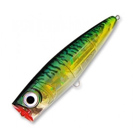 Yo-Zuri Hydro Popper Lure, Green Mackerel, 1-3/4 oz, 5 in, R385-TMGM