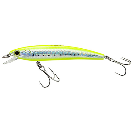 Yo-Zuri Pins Minnow Sinking Lure, 70mm, Chartreuse, F1165 GHCS