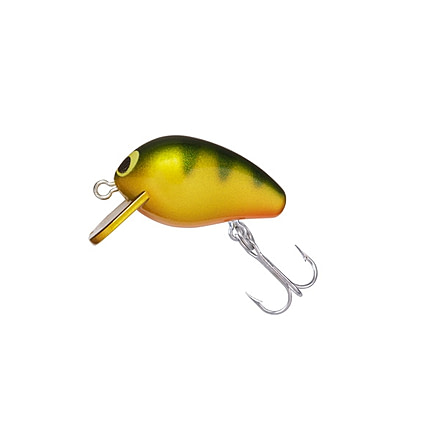 Yo-Zuri Snap Beans Sinking Crankbait 1/16oz, 1in, 1-2 Feet, 12 Hooks, Perch, R1217PC