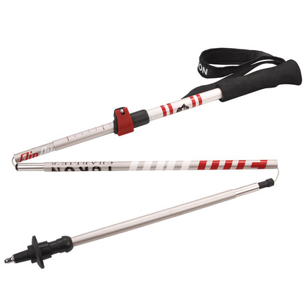 Yukon Flipout Trekking Poles - Aluminum - Red/Silver 58009