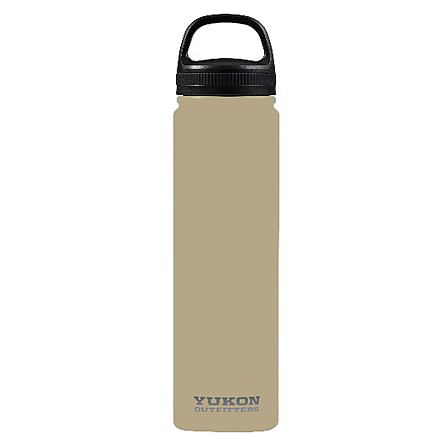 Yukon Outfitters 25 oz Water Bottle, Tan, MGWB25-T