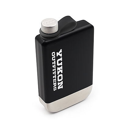 Yukon Outfitters 9oz Highline Flask, Black, YF09BLK