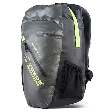 Yukon Outfitters Carbon Point Dry Pack,21x12x7in,Hyper Green/Black/Grey MG684BLKGR