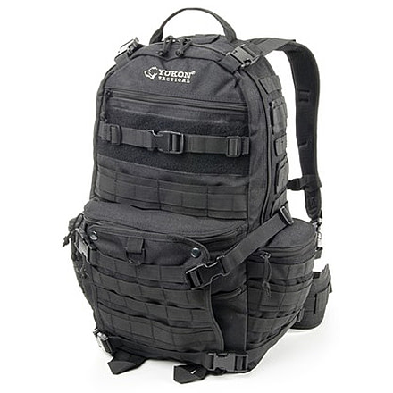 Yukon Outfitters Stokeridge 3 Day Pack,22x16x8in,Black MG0015