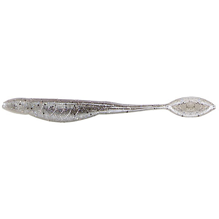 Yum Houdini Shad, 15 Pack, 5in, Smoke Shad, YHDS584
