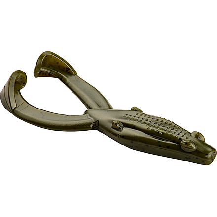 Yum Tip Toad Bait, 4.5in, Green Pumpkin, YTT408