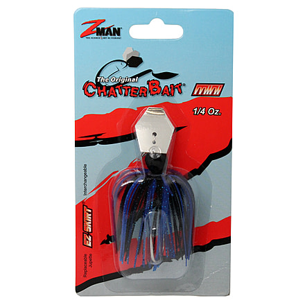Z-man CHATBAIT MINI BLUE/BLK 1/4oz CB-MINI14-04