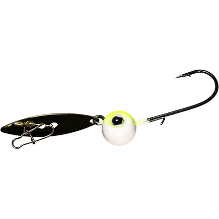 Z-man Chatterbait Willowvibe, Chartreuse Shad, 1/4oz2 Pack, CBWV14-04PK2