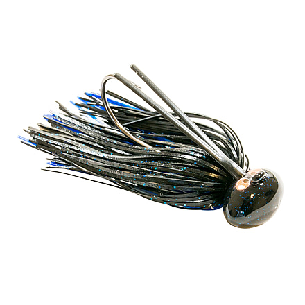 Z-man Crosseyez Football Jig 3/4oz, Black/Blue, CEFB34-01