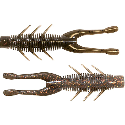 Z-man Elaztech TRD Hogz Creature Bait, 6, 3in, Mudbug, THOGZ-325PK6