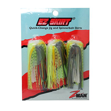 Z-man EZ SKIRT CHART SEXY SHAD 3PK SK-EZ042PK3