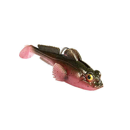 Z-man Gobius Swimbait Lure, Bubble Gut, 3in, 3/4oz, GB3-34-06