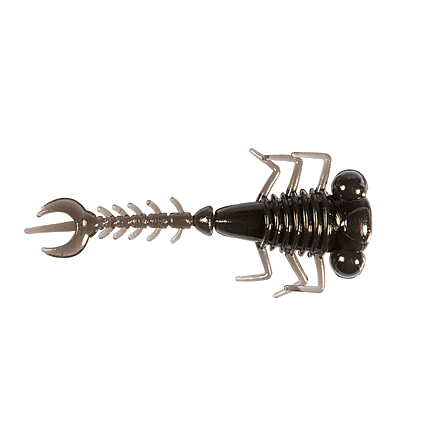 Z-man Lavraz Soft Bait, 8 pack, 1.75in, Black, MLA-01PK8