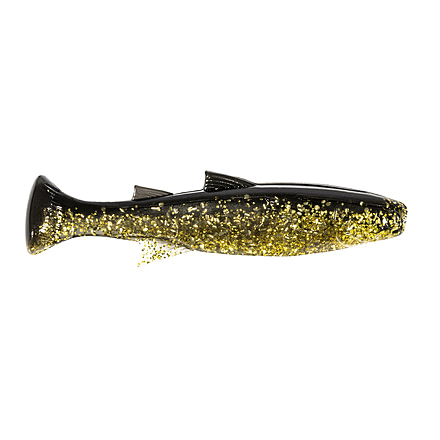 Z-man Mulletron Swimbait Lure, 3 Pack, Gold Rush, 4in, MT4-255PK3