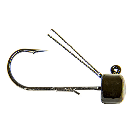 Z-man Pro Shroomz Weedless, Green Pumpkin, 1/5oz, 4 per Pack, FPHW15-01PK4