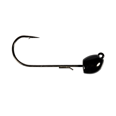 Z-man SMH Jighead, 1/8 oz, 3 pack, Black, SMH18-02PK3
